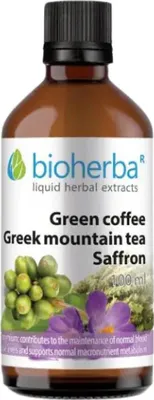 Imagen del producto de Bioherba | Café verde, té Mursala, extracto de azafrán