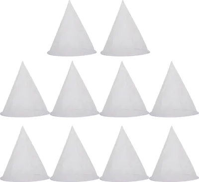 Image de 10 filtres à miel pour l'apiculture, sacs filtrants en maille pour le miel, outils d'extraction