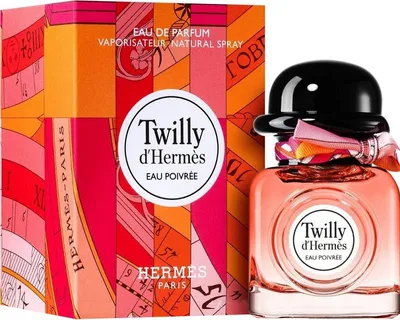 Productafbeelding van Hermes Twilly d' Eau Poivree, voor dames, 85 ml, spray, alcohol, parfum (geur), aqua (water), limoneen, ethylhexyl methoxycinnamaat, alpha-isomethyl..., Frankrijk, 1 stuk