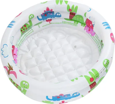 Obrázok produktu pre Kreslený dinosaurí vzor Okrúhly PVC nafukovací bazén pre deti Kid