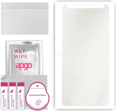 Produktbild von apgo Hydrogel Schutzfolie, Matt, kompatibel mit Nokia 2, flexibele Displayschutzfolie, Folie mit Positionierhilfe, Anti-Fingerprint, kratzfest, einfache Montage