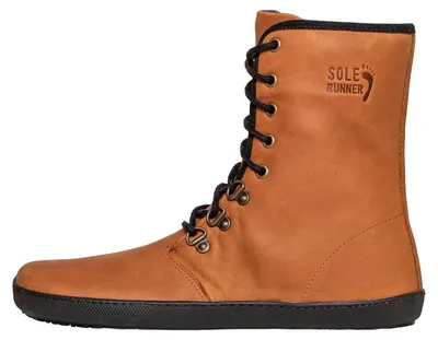 Produktbild von SOLE RUNNER® Winter Damen Barfußschuh Yepa 2 Cognac,Größe:42,Farbe:Cognac