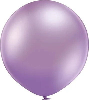 Image de Ballons chromés, couleur violette, 12 cm, 100 pièces.