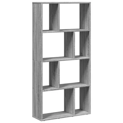 Obrázek produktu pro vidaXL Knihovna šedá Sonoma 60x20x120,5 cm dřevěný materiál