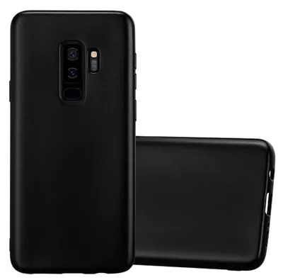 Produktbild von Cadorabo Schutzhülle für Samsung Galaxy S9 PLUS Hülle in Schwarz Handyhülle TPU Silikon Etui Cover Case