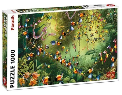 Immagine prodotto di Puzzle 1000 elementów Tukany w dżungli Ruyer