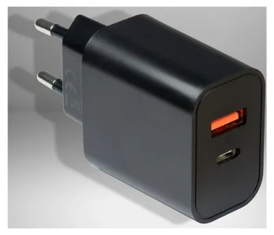 Obrázok produktu pre Inter-Tech PD-2120 Smartphone Black AC Quick Charge Indoor