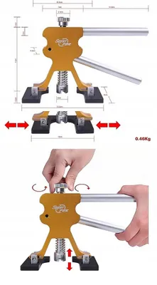 Produktbild von Super PDR Lackschadenreparatur Set Karosserie Dellenentferner Werkzeug