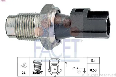 Produktbild von FACET 7.0148 Öldruckschalter Öldrucksensor für FORD MONDEO III Kombi (BWY) MONDEO III (B5Y) MONDEO III Stufenheck (B4Y) für JAGUAR XF (J05, CC9)