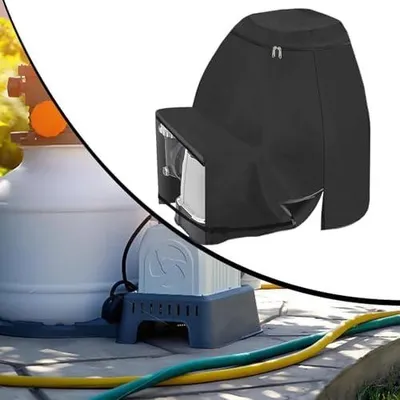 Produktbild von Abdeckung für Schwimmbadfilterpumpe | UV-Schutz für Poolpumpen - Schutz für Sandfilter, Terrasse, Gartenteich und Außenbereich