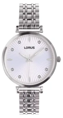 Produktbild von LORUS Damen Analog Quarz Uhr mit Edelstahl Armband,Silber