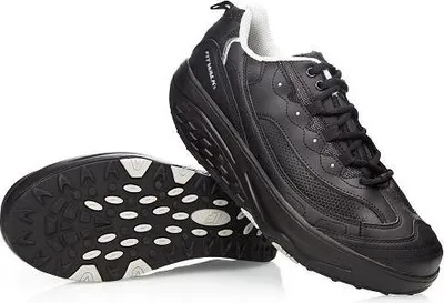 Zdjęcie produktu dla Buty z kołyskową podeszwą, Fit Walk, balansujące, na fitness, 45 czarne