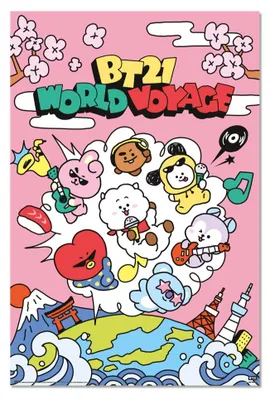 Immagine prodotto di BT 21 - Viaggio intorno al mondo - Poster 61x91,5 cm
