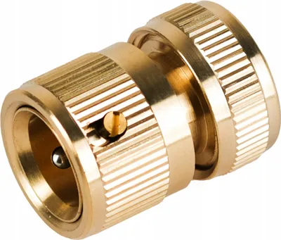 Produktbild von Schmith Premium Schlauchverbinder 1/2 Zoll Messing Standard | Robuste Schlauchkupplung für Gartenschlauch | Universeller Schlauchanschluss Wasserhahn Adapter Gartenbewässerung Zubehör