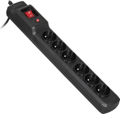 Produktbild von Activejet COMBO 6GN 3M gniazdo wielokrotne 6 gniazd AC Indoor Czarny
