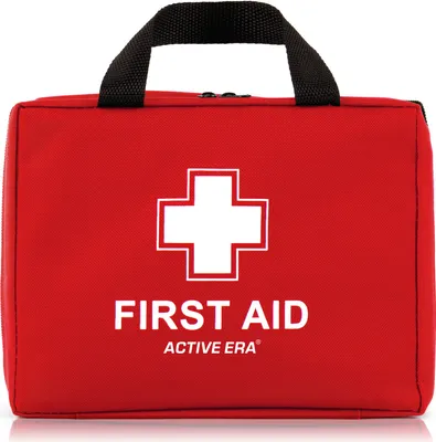 Produktbild von Erste Hilfe Set - 220-teiliges Premium Erste-Hilfe-Set -  - enthält Sofort Kühlpacks,CPR Maske, Augenspülung, Rettungsdecke für zu Hause, Büro oder Auto - Rot
