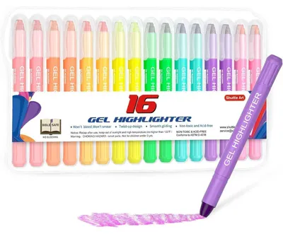 Productafbeelding van Markeerstiften voor de Bijbel, 8 kleuren, fijne punt, geschikt voor dun papier, meerkleurig