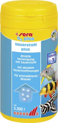Produktbild von Sera Aquariumwasseraufbereiter Sauerstoff O2 plus 250 ml