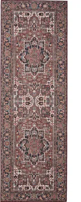 Image de Interiyou Tapis lavable Gent Multicolor 80x240 cm
