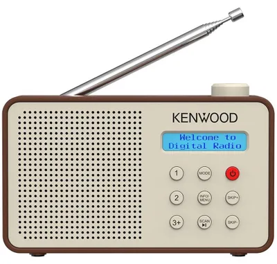 Obrázok produktu pre Kenwood CRM25DABT, Cestovné, Digitálny, DAB+, FM, 87,5 - 108 MHz, 174928 - 239200 MHz, 3,2 W