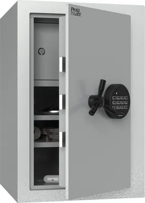 Produktbild von Profirst Wertschutzschrank EN1 Fortress 60 Elektronikschloss lichtgrau