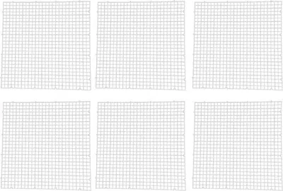 Zdjęcie produktu dla Plastikowa przegroda do akwarium – 6 sztuk (30 x 30 cm)