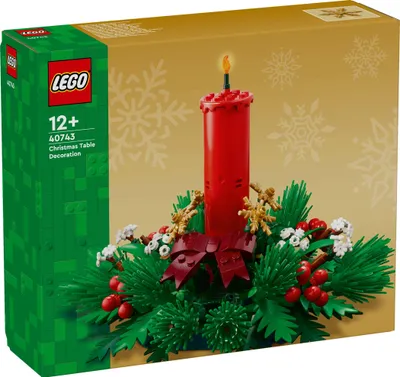 Produktbild von LEGO® Iconic 40743 Weihnachtsgesteck