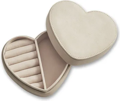 Produktbild von Estella Bartlett EBP5534 Schmuckbox Herz Beige Schmuckkästchen