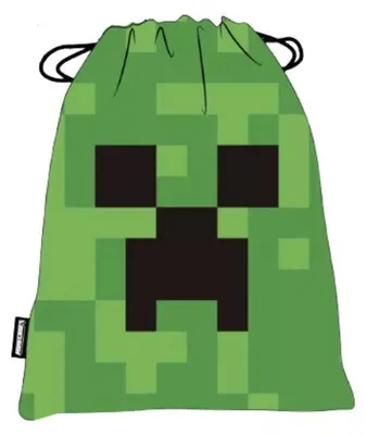 Obrázek produktu pro Taška na oběd s motivem Minecraft Face, 30 cm