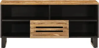 Produktbild von vidaXL TV-Schrank 100x34x46 cm Raues Massives Mangoholz