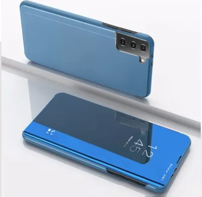 Immagine prodotto di Per Samsung Galaxy S21 View Smart Cover Custodia blu Custodia per cellulare Custodia protettiva
