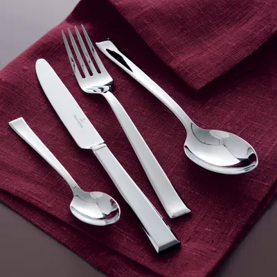 Produktbild von Villeroy & Boch Vorteilset 6 Stück Victor Tafelmesser Edelstahl silber/platin 1263500065