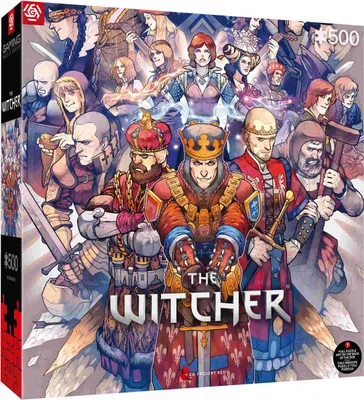 Produktbild von GOOD LOOT Puzzle The Witcher: North River 500 Teile
