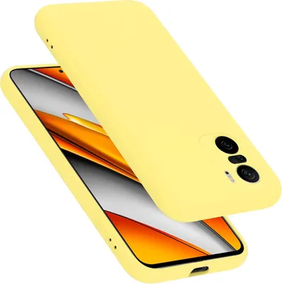 Produktbild von Cadorabo Hülle für Xiaomi Mi 11i / POCO F3 Hülle Silikon Handyhülle Case aus flüssigem Silikon, Kratzfeste und stoßfeste Schutzhülle für Xiaomi Mi 11i / POCO F3