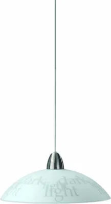 Produktbild von Massive Pendelleuchte 404211710, Festmontage, Chrom, Chrom, Weiß, Glas, Metall, Glas, Metall, Schlafzimmer, Wohnzimmer