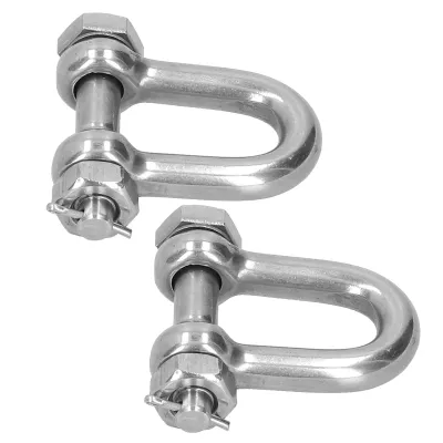 Produktbild von D-Ring-Anker-Schäkel,D-Ring-Anker,D-förmiger Schäkel,304 Edelstahl-Schäkel,Schäkel-Schraubstift,Hardware
