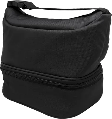 Isolierte Lunchtasche Handtaschenmodell 3 L schwarz
