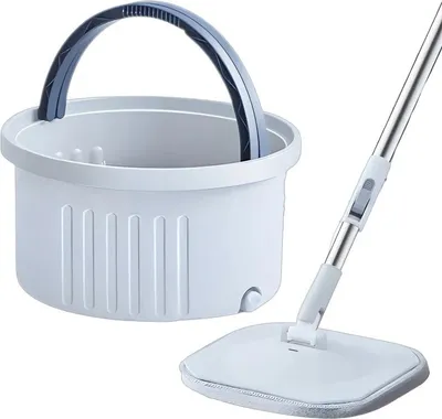 Zdjęcie produktu dla Verk 27477 Mop obrotowy 360, wiadro, nakładka z mikrofibry