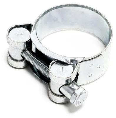 Produktbild von Gelenkbolzen Schlauchschellen W1 verzinkt, Bandbreite 20mm, Spannbereich 36-39mm