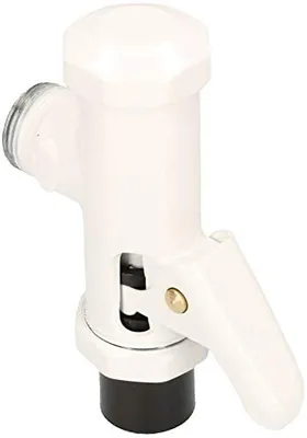 Produktbild von KOTARBAU® WC-Druckspüler Weiß ¾‘‘ Auslösung Mechanisch Armatur WC-Spüler Rostfrei WC-Spülarmatur Toilette Hebel Druckspüler-WC Einfache Montage