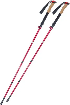 Immagine prodotto di SPORTWELL Bastoncini da trekking Sportwell, pieghevoli con chiusura a scatto