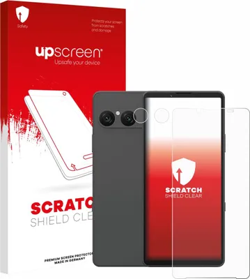 Produktbild von upscreen Schutzfolie für Sony Xperia 10 VII (Display+Kamera) Displayschutz Displayschutzfolie Folie Klar Transparent