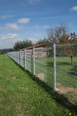 Produktbild von Zaunfeld Emu PRO 5/5 mm - Ausführung: verzinkt, Höhe: 203 cm, Länge: 250 cm, Anzahl Sicken: 4