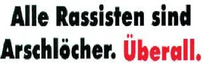 Produktbild von Alle Rassisten - Spuckies