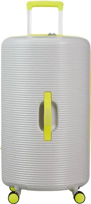 Produktbild von American Tourister Rollio Spinner 75 / 28 Exp TSA Trolley Light Grey / Lime hellgrau 74cm