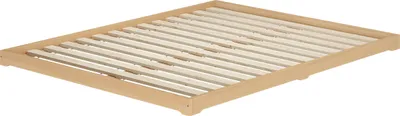 Produktbild von Niederflurbett Bodenbett Studentenbett Teenagerbett 160x200 Buche Massivholz V-60.66-16Rollrost inkl.