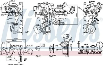 Obrázek produktu pro Turbo Volvo 2,0T V40 V60 Xc40 Xc60