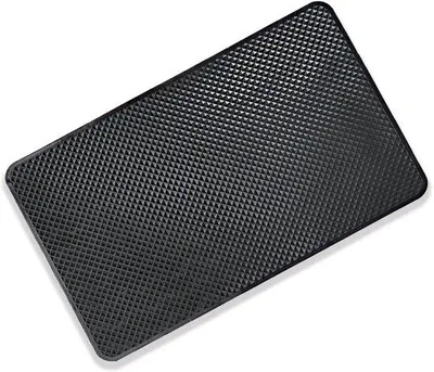 Immagine prodotto di Tappetino antiscivolo 27x15 cm in silicone con supporto per cruscotto auto