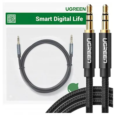 Immagine prodotto di Cavo Mini Jack 3,5Mm Ugreen Av112, Aux, 2M (Czarny)