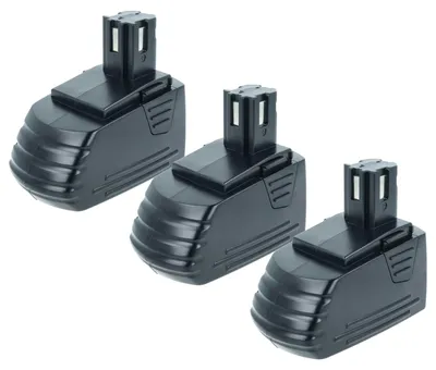 Produktbild von vhbw 3x Akku Ersatz für Hilti SFB126A, SFB126, SFB121 für Werkzeug (2100 mAh, NiMH, 12 V)
